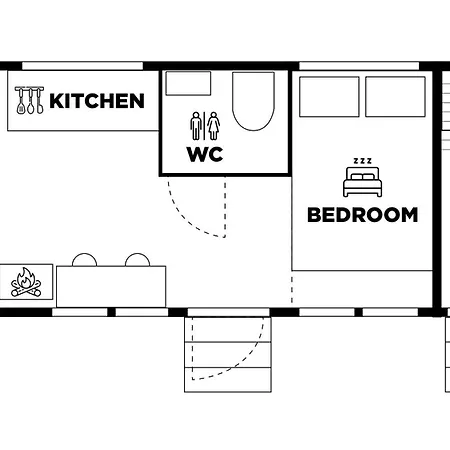 Fell Village 6 With A Mountain View, Fireplace, Sauna, Kitchen Tatil Evi Luosto
